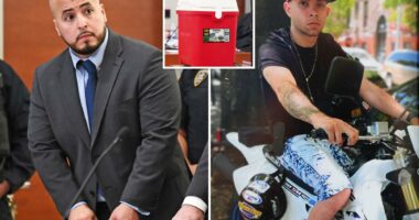 Ex-NYPD sergeant jailed for fatal cooler toss grew up in violent NYC neighborhood to become 'model' cop before downfall
