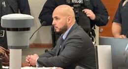 Ex-New York City police Sgt. Erik Duran sentenced for throwing cooler at fleeing suspect, Eric Duprey, killing him