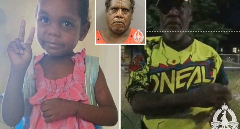 Ex-inmate wanted over suspected abduction of 5-year-old Sharon Granites in remote Alice Springs town