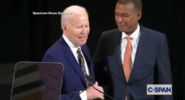 Excruciating moment Joe Biden summons black man by calling him 'BARACK'... but there's a twist
