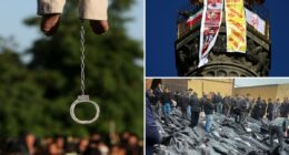 Executions in Iran doubled in 2025, marking a 36-year high: report