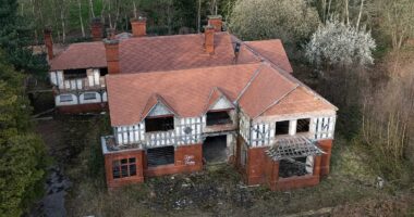 'Eyesore' £10m mansion left by Iran in area popular with footballers