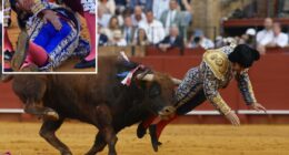 Famed Spanish matador suffers humiliating injury in bullfight blunder