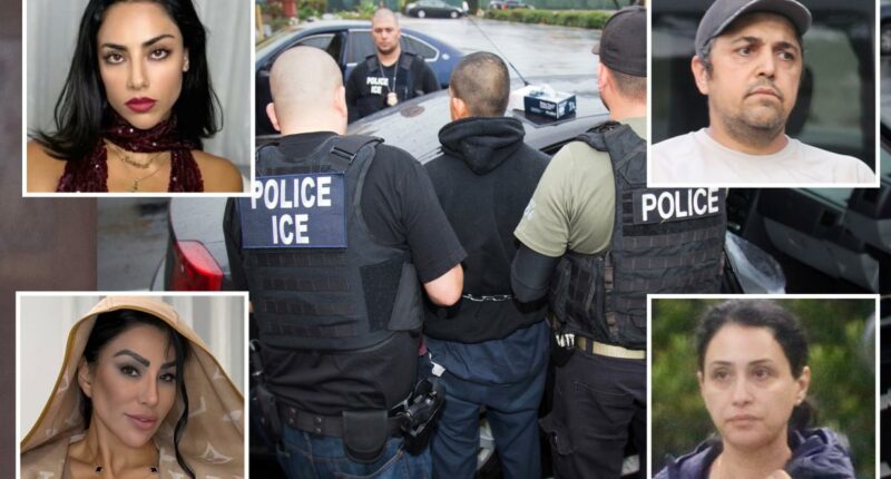 Families of Iran's elite rounded up by ICE as lavish U.S. lives end