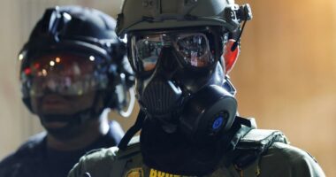 Federal appeals court blocks California law requiring federal agents to wear identification