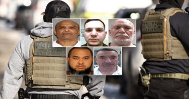 Federal officials highlight arrests of migrants convicted of arson, other crimes as enforcement continues