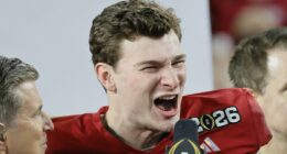 Fernando Mendoza selected No 1 overall in the NFL Draft by Raiders