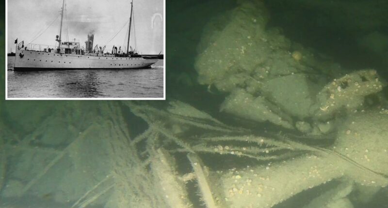 Final resting place of US Coast Guard cutter revealed 108 years after it was sunk in WWI