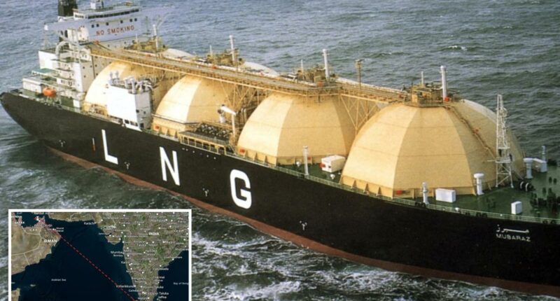 First full gas tanker exits Strait of Hormuz since Iran war began