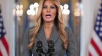 First lady Melania Trump slams "baseless lies" tying her to Jeffrey Epstein