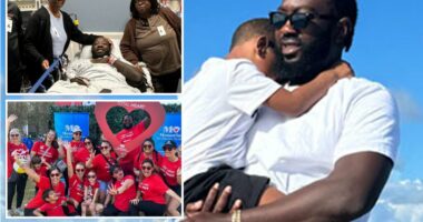 Florida dad finally receives heart transplant after setting hospital record for longest wait
