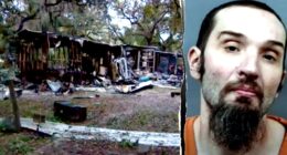 Florida man arrested after allegedly burning his own home, killing man who tried to stop second blaze