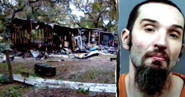 Florida man arrested after allegedly burning his own home, killing man who tried to stop second blaze