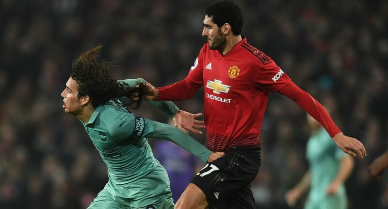 Football's most infamous hair pulls after Lisandro Martinez's controversial red card... from TWO Marc Cucurella incidents to Peter Crouch's 'bodily assault' at the World Cup