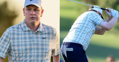 Forget the vast expanses of Augusta National... Bob MacIntyre's major problem is the six inches between his ears