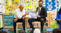 Former President Barack Obama Obama meets Mayor Zohran Mamdani in New York City before reading to preschoolers