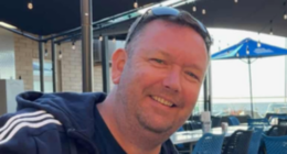 Chris Robertson has been identified as the 49-year-old found dead at a workshop on O'Sullivan's Beach Road in Lonsdale, an industrial suburb in Adelaide, yesterday.