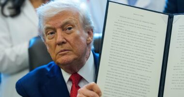 Four stocks blazing higher as Trump readies weird executive order