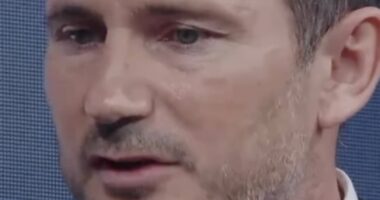 Frank Lampard makes rare comments about their marriage after promotion