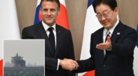 French, South Korean leaders say they'll work together on the Strait of Hormuz