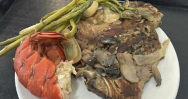Furious US troops erupt at CNN's $20m steak and lobster claims as grim photos expose reality