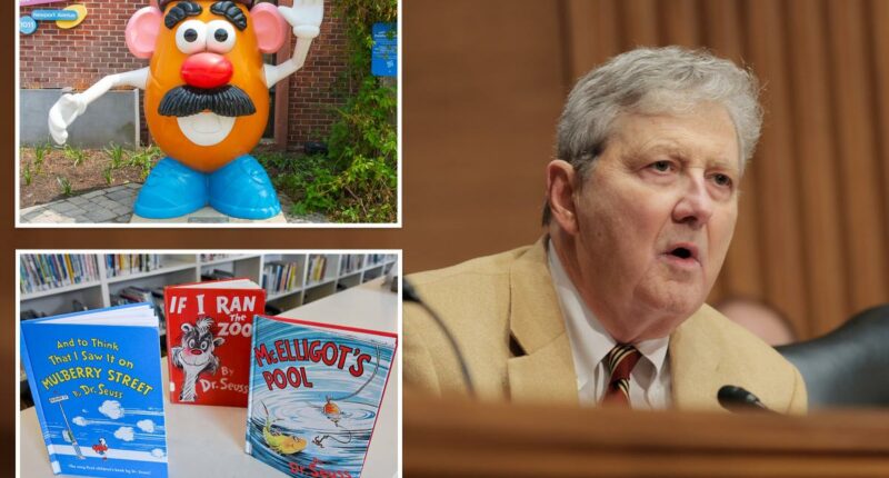 GOP senator John Kennedy claims modern Dems wouldn't vote for Bill Clinton as he fries 'loon-wing' for woke Mr. Potato Head