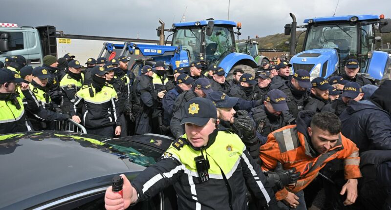 Garda boss returned from holiday to oversee harder approach to protest