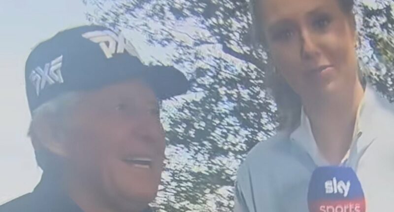 Gary Player, 90, leaves viewers cringing with 'creepy' remark