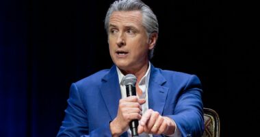 Gavin Newsom blasts Katie Miller after she blames him for gunman