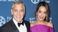 George Clooney, 64, and wife Amal, 48, attend 51st Chaplin Award Gala