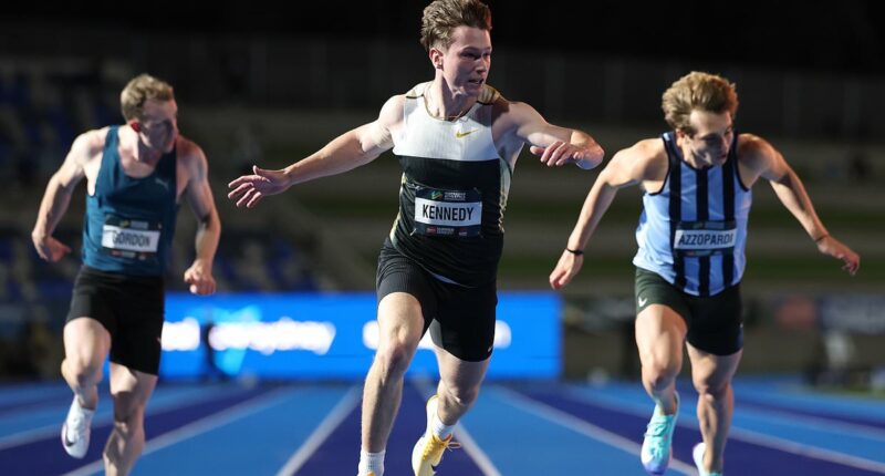Gout Gout gets put in the shade as his Aussie rival wins national 100m title and beats 10-second barrier