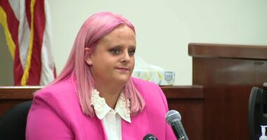 Grieving mom of Athena Strand stares down her daughter's killer