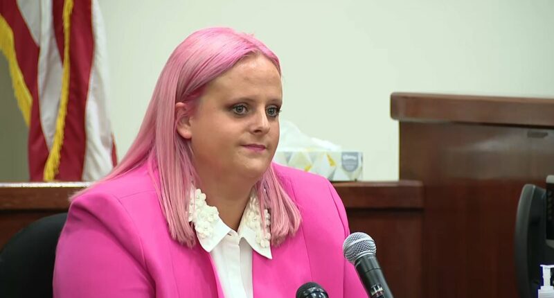 Grieving mom of Athena Strand stares down her daughter's killer