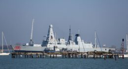 HMS Dragon docks amid 'technical issues' in latest Navy embarrassment