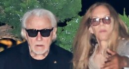 Harvey Keitel, 85, and wife, 64, make rare public appearance