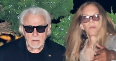 Harvey Keitel, 85, and wife, 64, make rare public appearance