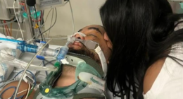 Father-of-four Rayden is in an induced coma after being struck by a driver outside his Clyde North home.