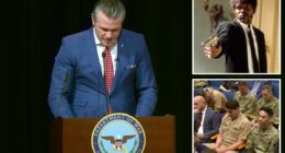 Hegseth leads Pentagon prayer service with faux Bible verse made famous by âPulp Fictionâ
