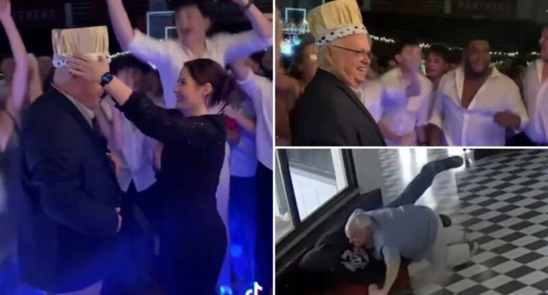 Hero Oklahoma principal Kirk Moore crowned prom king after taking a bullet while tackling school shooter