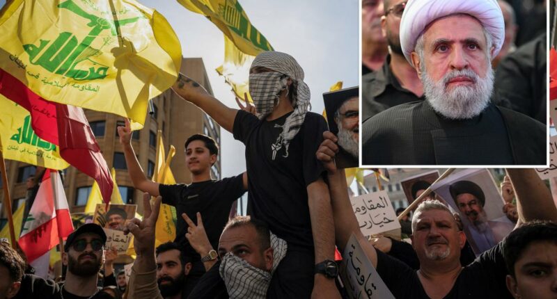 Hezbollah calls on Lebanon to reject US-led peace talks with Israel