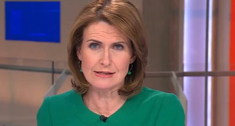 Hilarious moment Sky News anchor gets the hiccups during afternoon segment