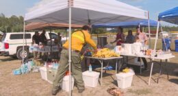 Hilliard Little League hosts spaghetti dinner for first responders fighting two wildfires