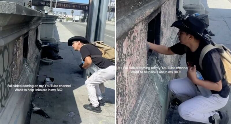 Homeless found living inside bridge pillars over LA River in latest disturbing discovery