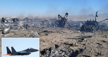 How seriously wounded US airman climbed mountain, hid in crevice and dodged Iranian bounty-hunters for 36 hours