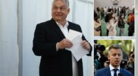 Hungarians vote in crucial election that could unseat populist Prime Minister OrbÃ¡n