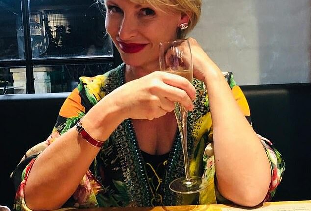 Michelle Stalimeros (pictured) grew up in a 'chaotic' home where alcohol was woven into family life