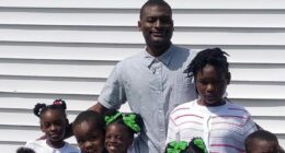 Image shows Guardsman and his children just days before killing them