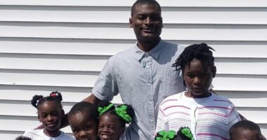 Image shows Guardsman and his children just days before killing them