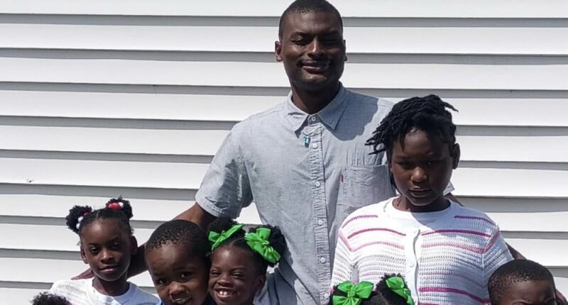 Image shows Guardsman and his children just days before killing them