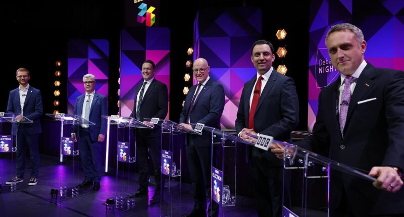 In the audience, a very nice lady admitted she might not vote at all